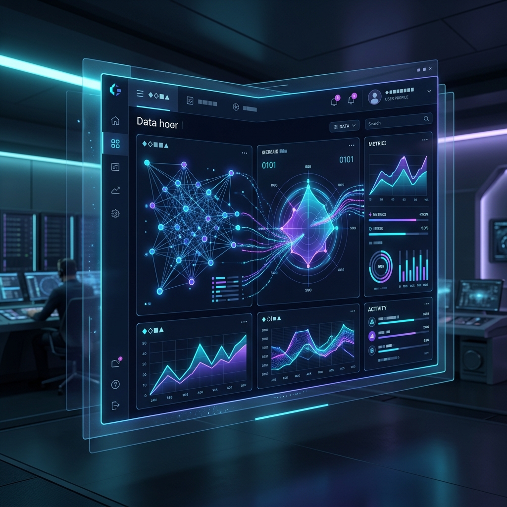 AI Dashboard Mockup