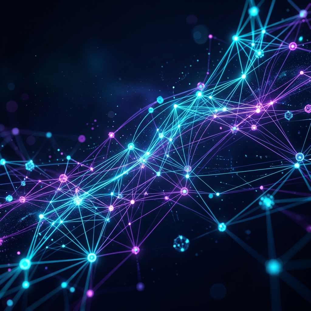 Futuristic AI Background