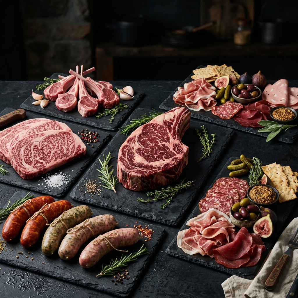 Full selection of premium butcher products